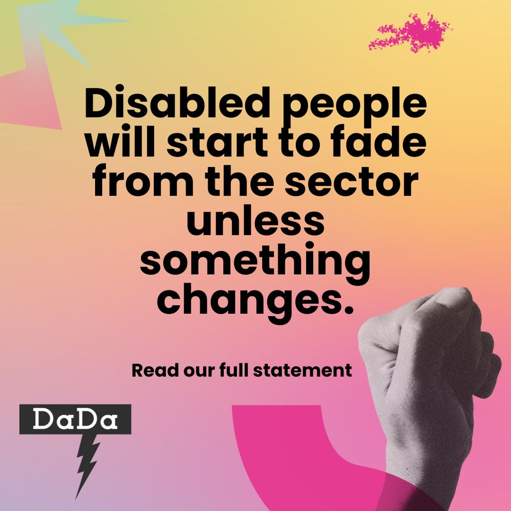Disabled people will start to fade from the sector unless something changes