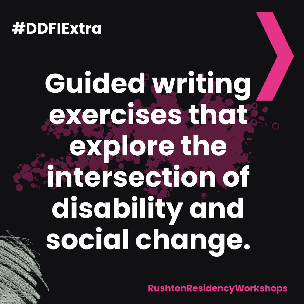 Guided writing exercises that explore the intersection of disability and social change.