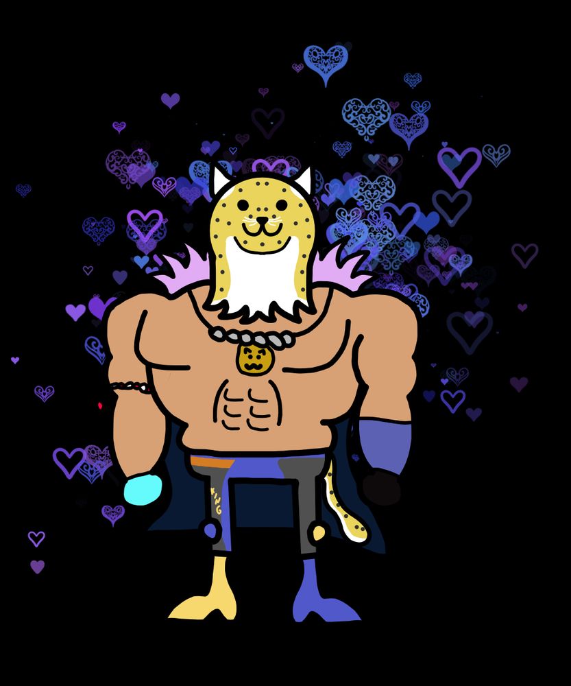 cartoony King