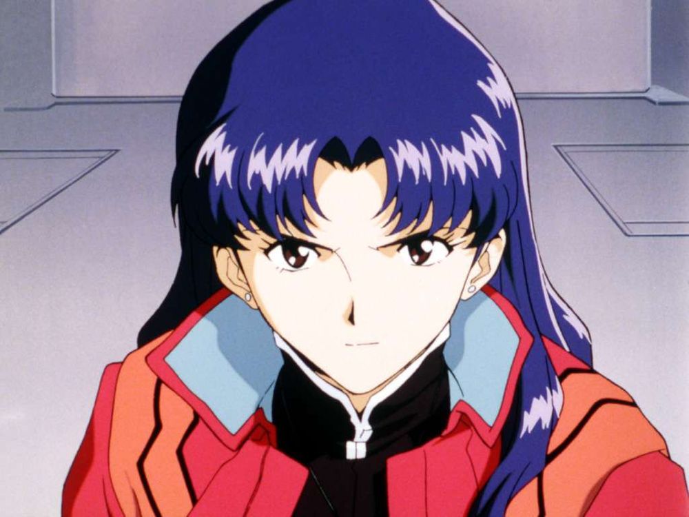 An animation cel of Misato