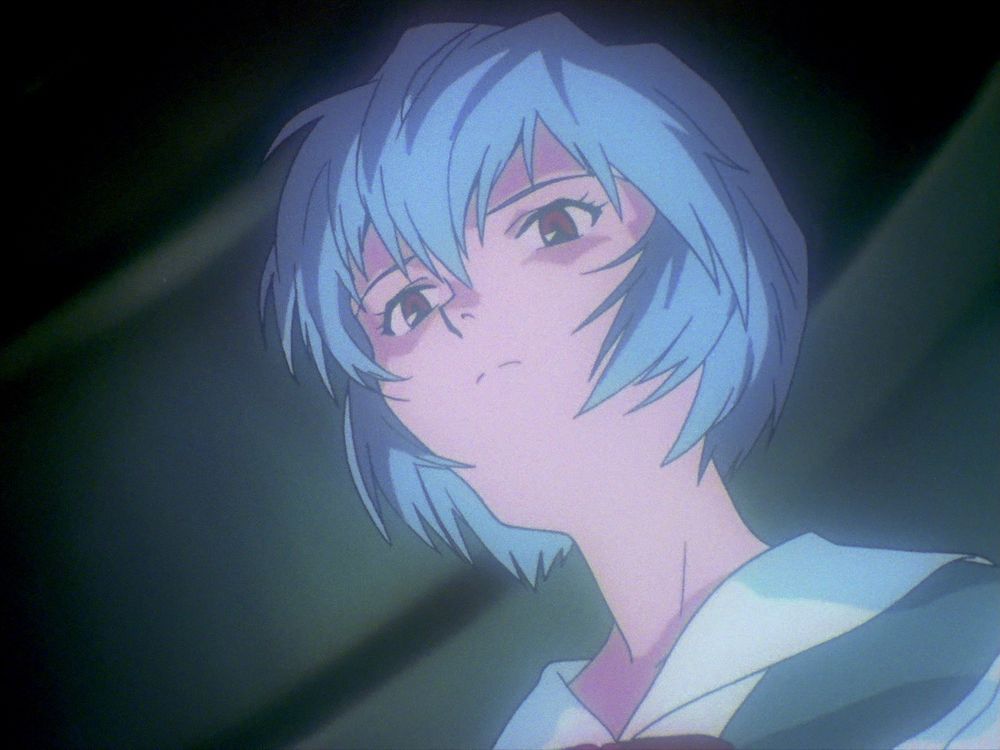 Rei looking down