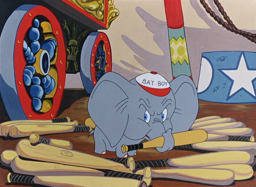 Bobo the Elephant as a bat boy in "Hobo Bobo"
