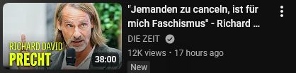 precht mimimi canceln ist faschismus