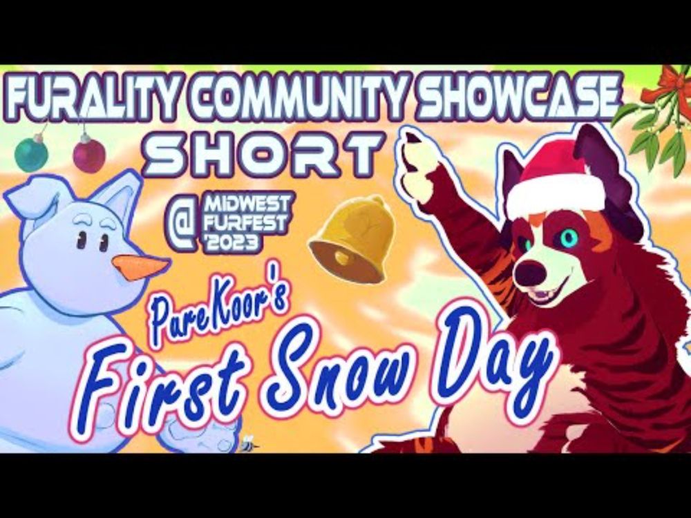 PureKoor's First Snow Day || Midwest Furfest 2023's Furality Community Showcase