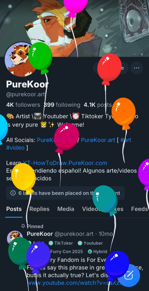PureKoor's bluesky overlaid with balloons 