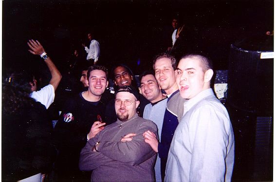 At the front of a Hio show in Montreal 