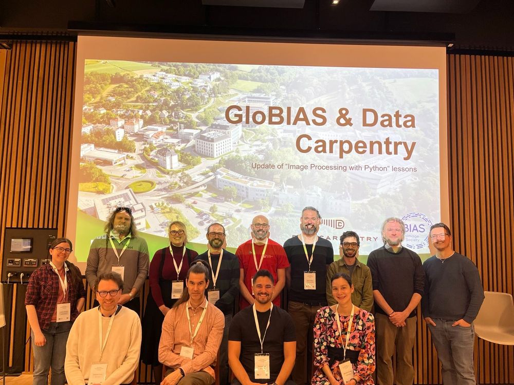 GloBIAS and Data Carpentry members group picture