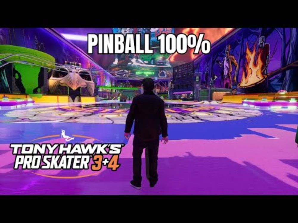 PINBALL 100% GUIDE | TONY HAWK’S PRO SKATER 3+4