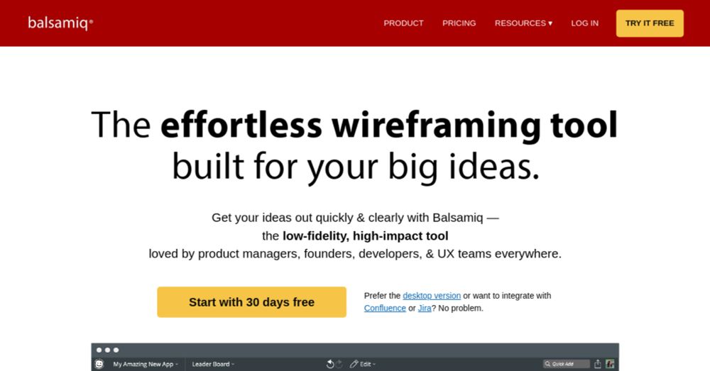 Balsamiq: Fast, focused wireframing for teams and individuals | Balsamiq