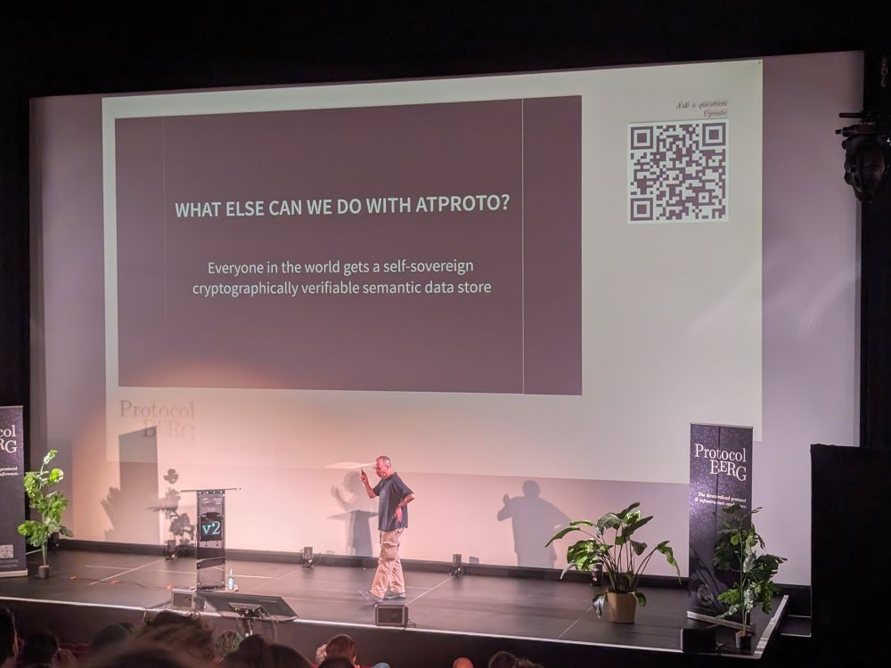 Edmund Edgar at Protocol Berg v2 in Berlin, 2025.