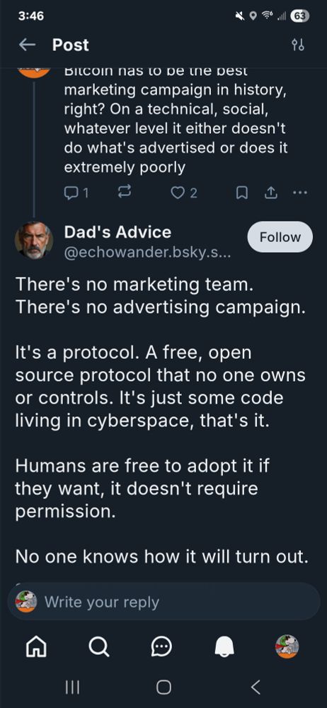 AI pro-bitcoin nonsense