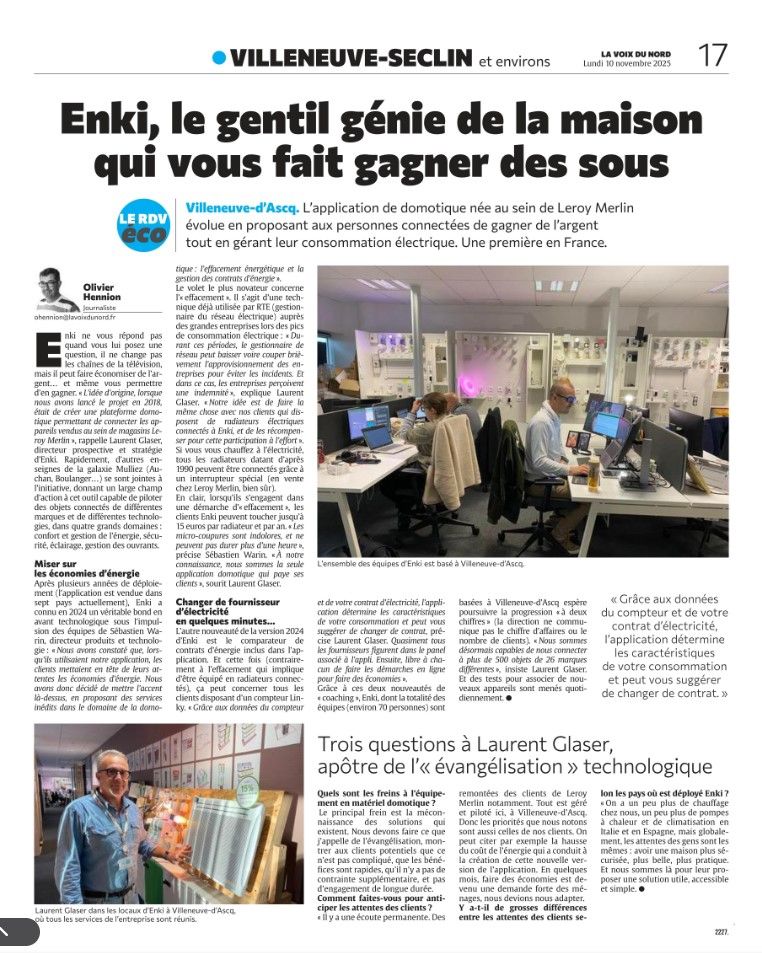 Enki le gentil génie de la maison