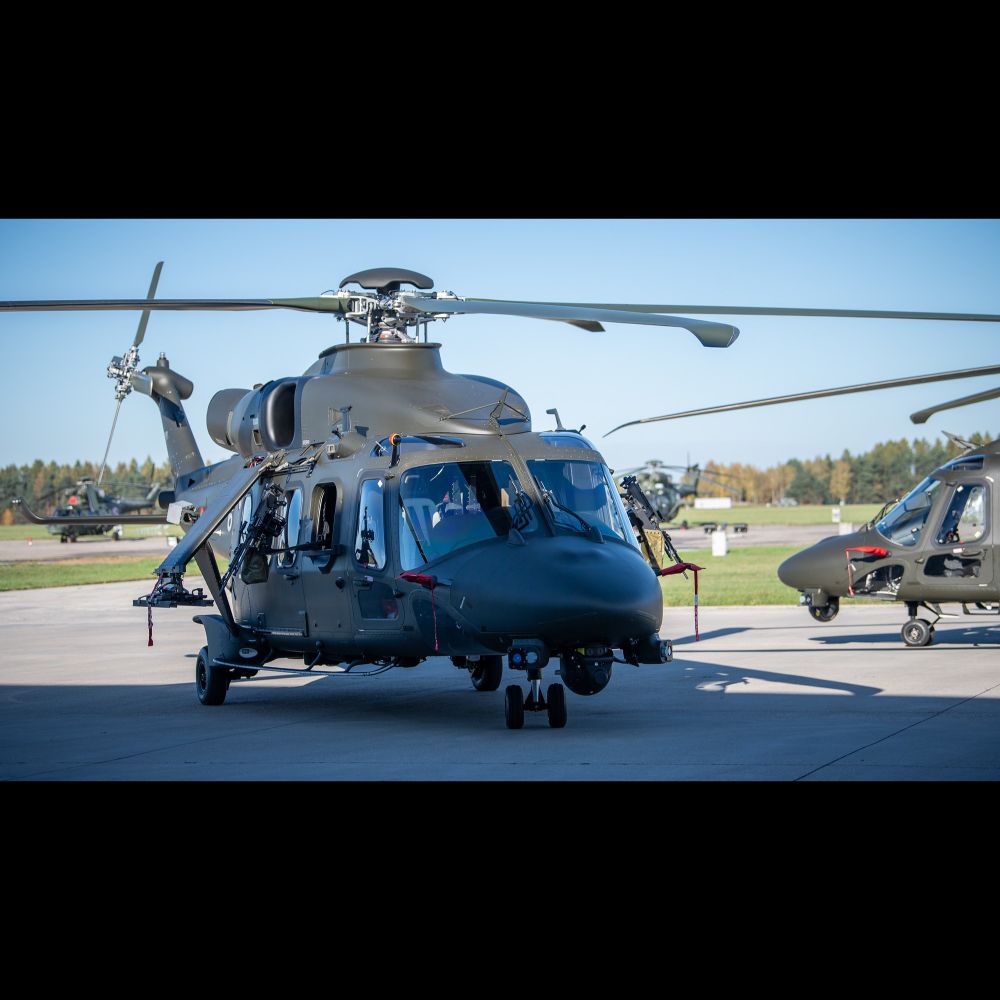 Poland receives first two AW149 helicopters