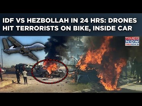 IDF Drones Rain Hell On Hezbollah: Key Rocket, Anti-Tank Unit Members Killed In Just 24 Hours