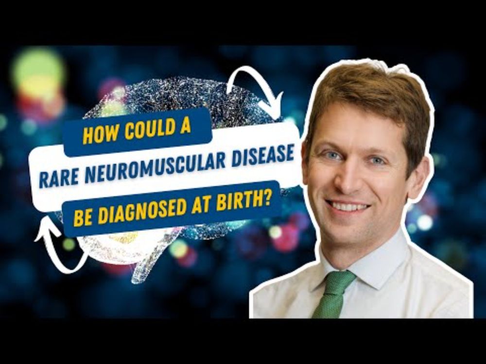 How could a rare neuromuscular disease be diagnosed at birth?