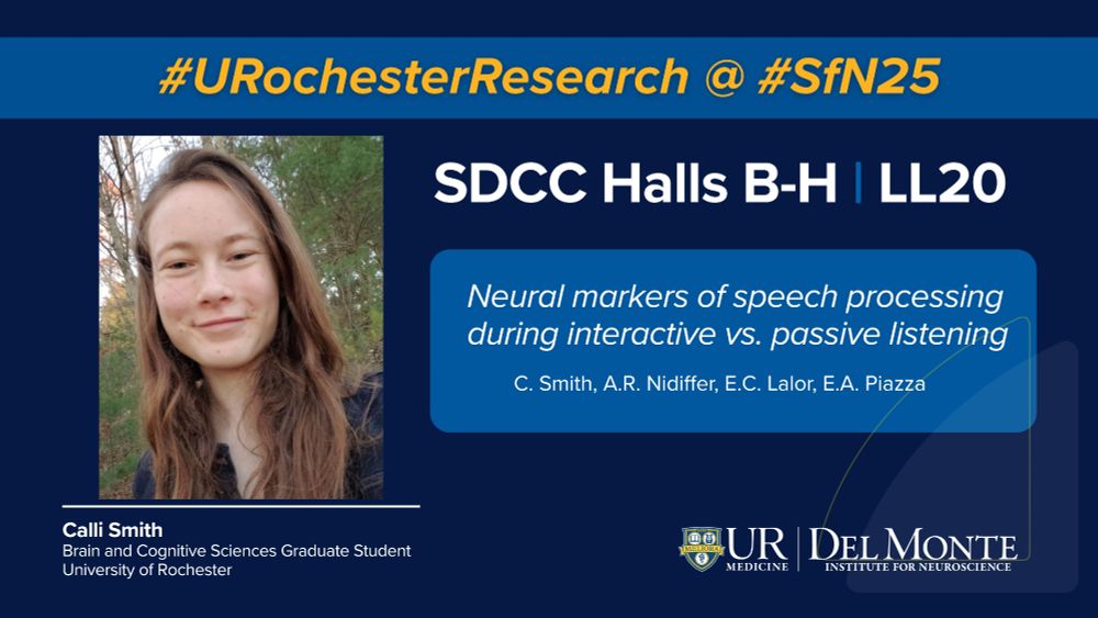 Neural markers of speech processing during interactive vs. passive listening
SDCC Halls B-H | LL20