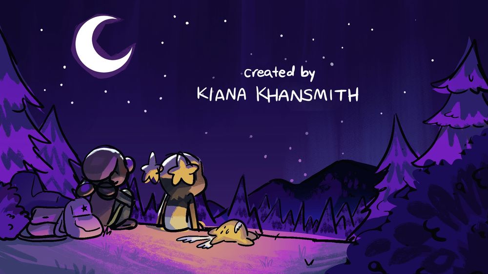 Sketch concept of the same image but with a different color palette that leans more warm purple.