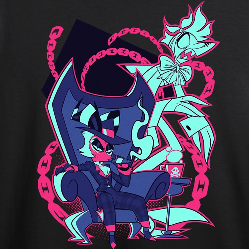 2025 Christmas merch drop shirt/sweater/hoodie design for Crimson and Chaz from “Helluva Boss”

#HelluvaBoss
#HelluvaBossCrimson
#HelluvaBossChaz 