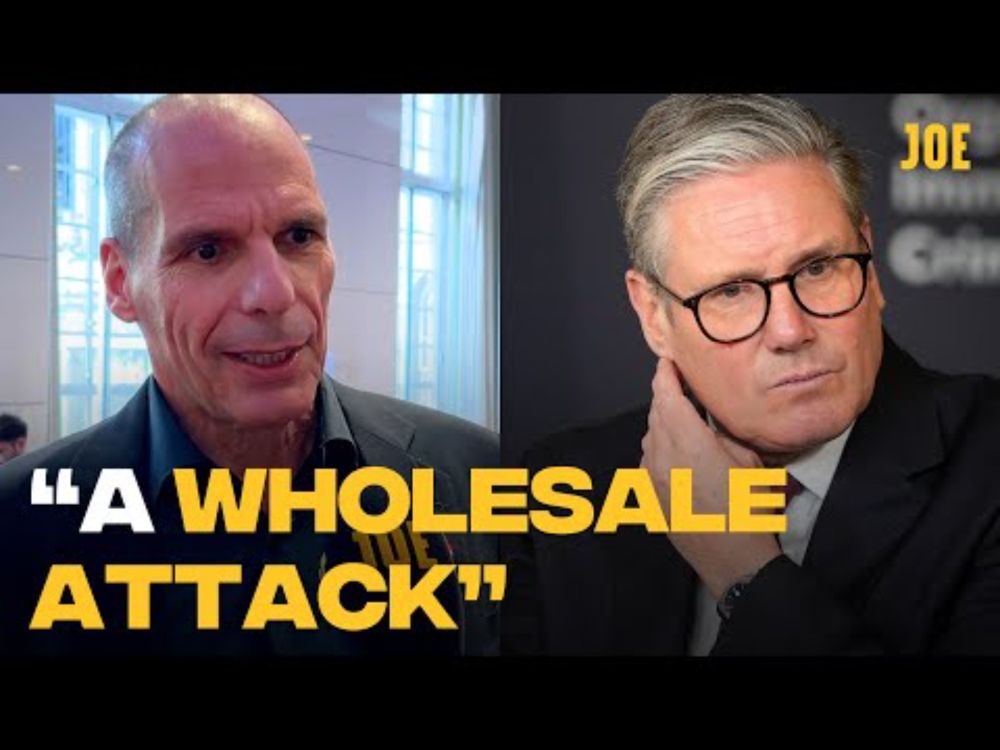 Yanis Varoufakis: Starmer's attacks on protest drag UK into dark ages