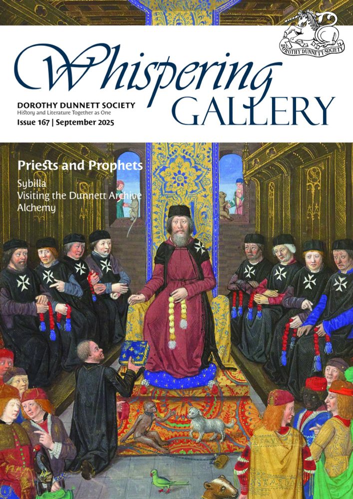 Cover of September 2025 issue of Whispering Gallery showing Knights of Malta.
