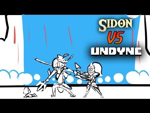 Sidon VS Undyne Pre-Fight Animatic (ALMOST FUNDED!)