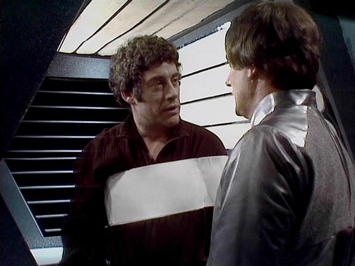 Gareth Thomas as Roj Blake in Star One.