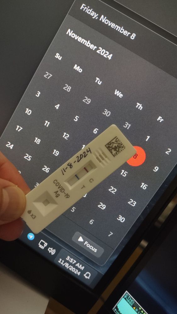 Covid-19 positive at-home test