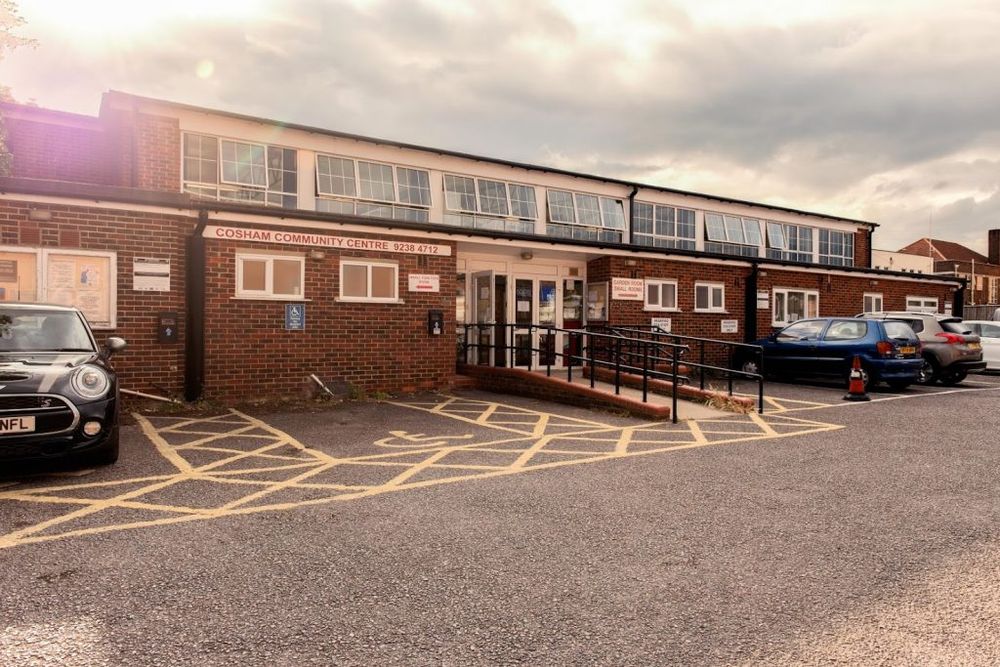 Current home of the Cosham Chess club, the Cosham Community Centre (source Play Youth Community).