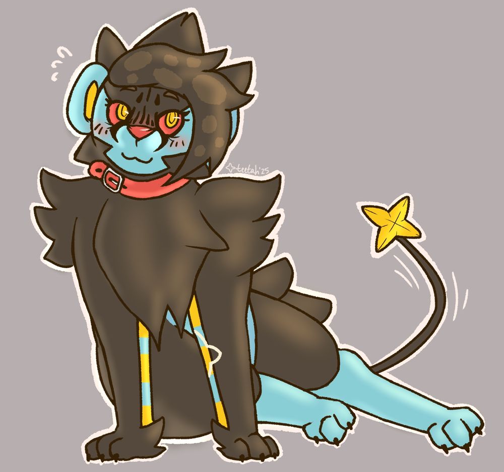 what if teetah was a luxray wouldn't that be wild