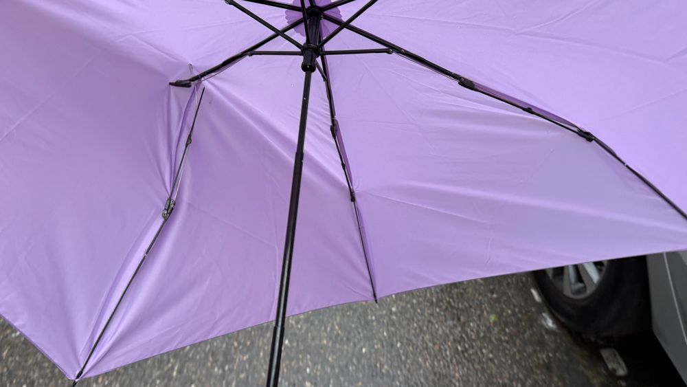 살 부러진 우산. 