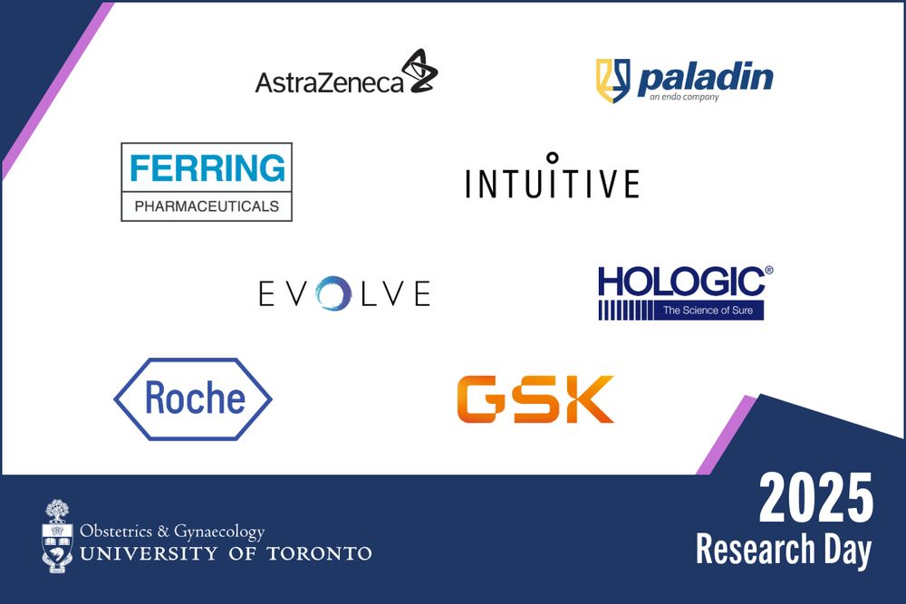 Logos of Research Day sponsors