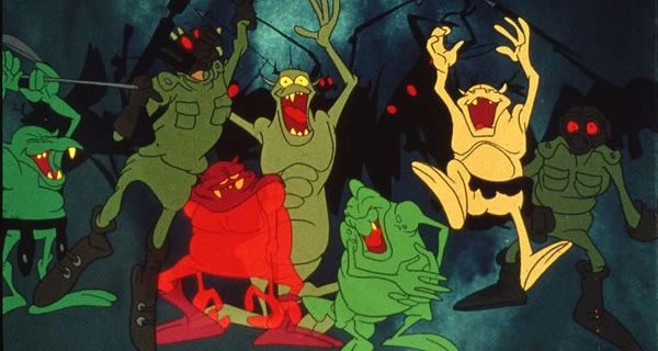 Brenda Banks was an avid fan of famed animator Ralph Bakshi and wanted to work with him. When he asked what wanted to animate, she said "Funny stuff." Thus, this began Banks' stint with Bakshi which included working on the goons in Wizards (1977, pictured), Coonskin, American Pop, The Lord of the Rings, Fire and Ice, and Hey Good Lookin'. 
