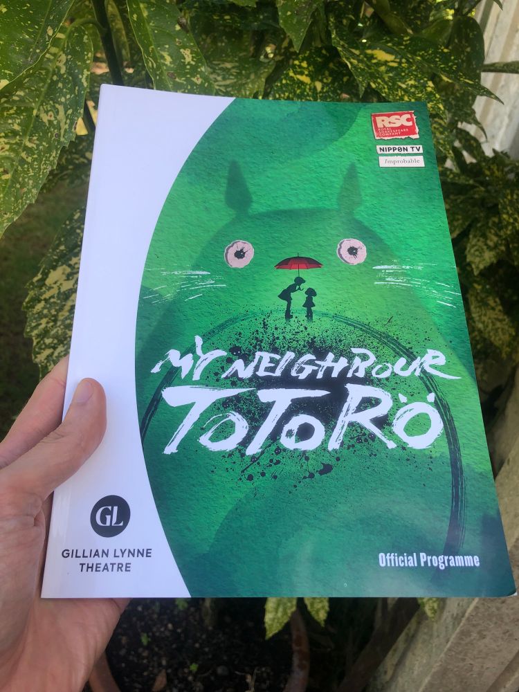Official programme from the show