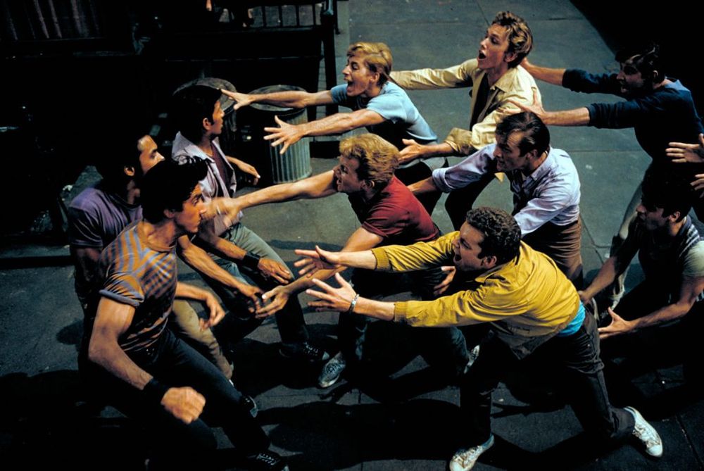 Ridiculous West Side Story "fight" scene