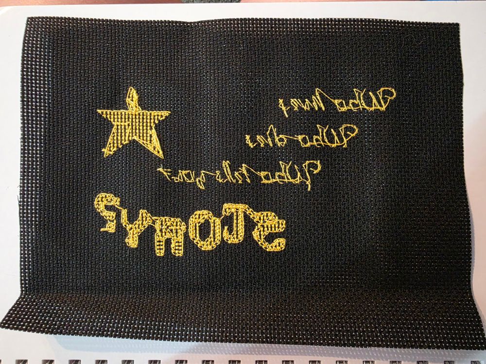 The back of the project. It is surprisingly neat!