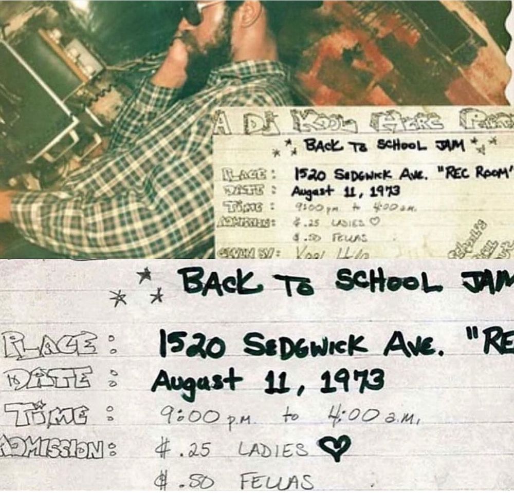 On August 11, 1973, Hip-Hop emerged at a “back to school jam” birthday celebration in the Bronx. The event took place at 1520 Sedgwick Avenue, the Bronx, New York, USA. The festivities were hosted by Clive Campbell, also known as Dj Kool Herc.

Happy Birthday, #HipHop