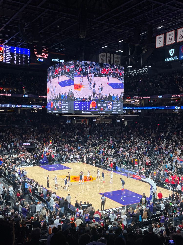 Christmas Day Suns vs. Nuggets game 
