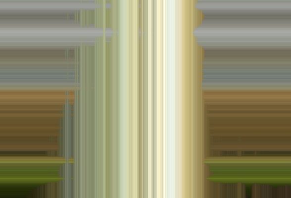 Lines of color crisscrossing except a pillar of light in the middle. It appears to be a landscape although it is abstract in nature.
