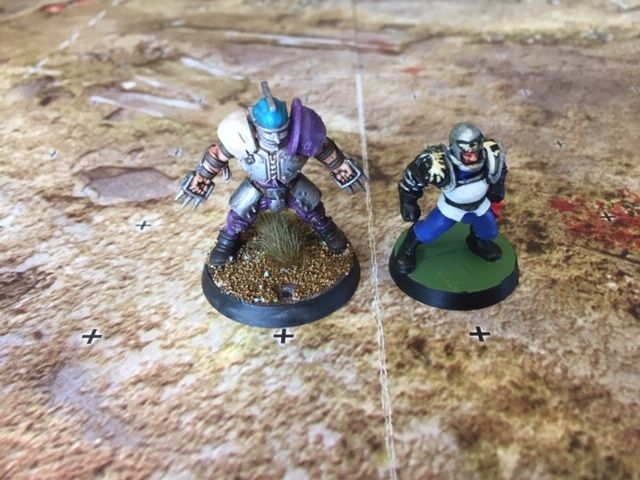 Bloodbowl scale creep from https://scentofagamer.wordpress.com/2020/02/23/blood-bowl-humans-old-and-new-size-comparison/ A 2016 human player towers over the equivalent 3rd edition model.