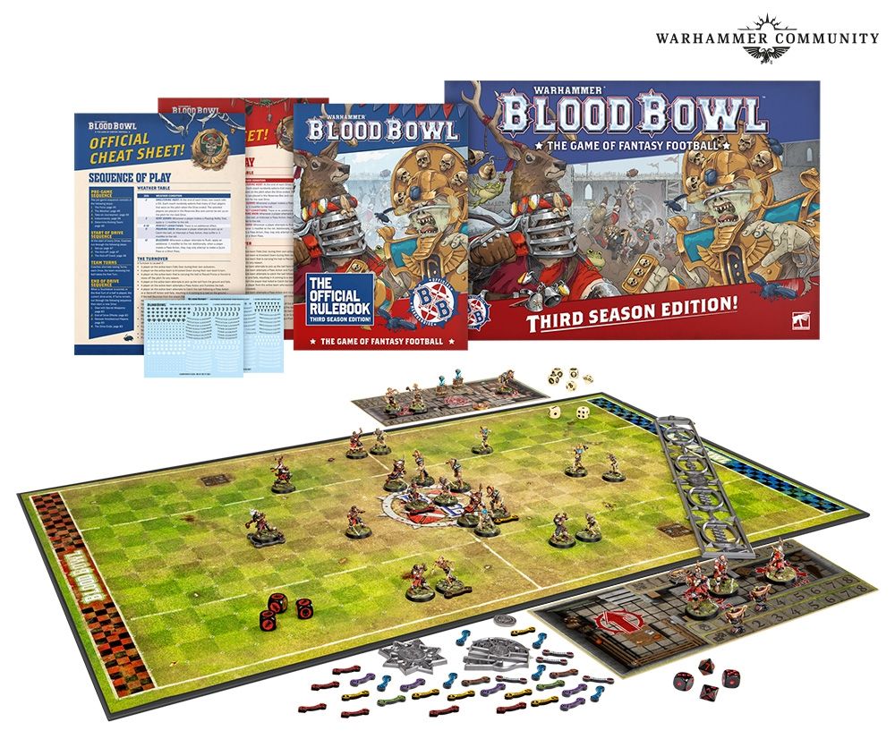 Bloodbowl 3rd season box contents