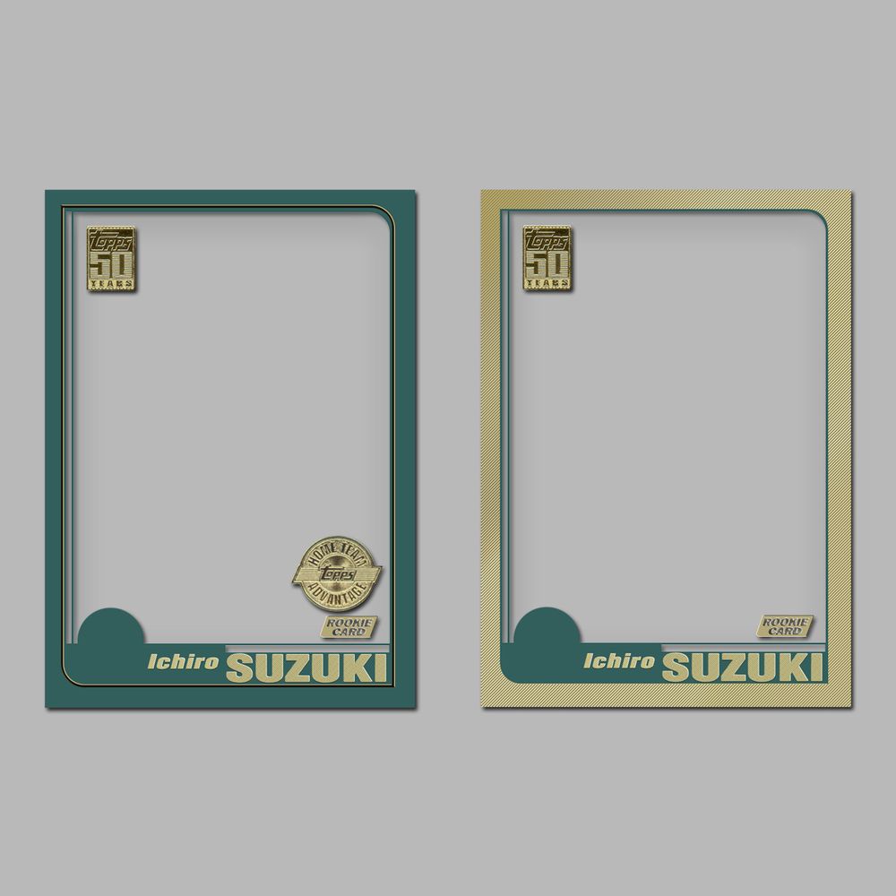 2001 Topps Baseball blank template