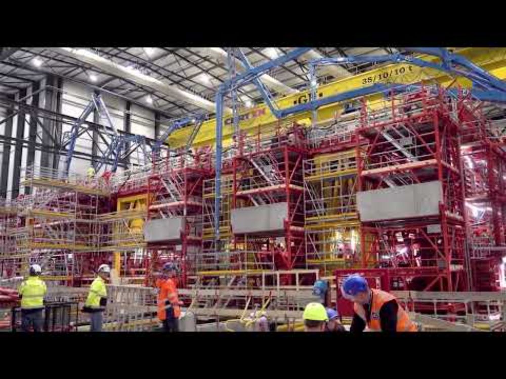 How the Fehmarnbelt Tunnel is being built