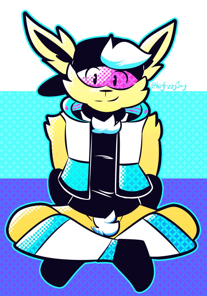 sci-fi jolteon smile