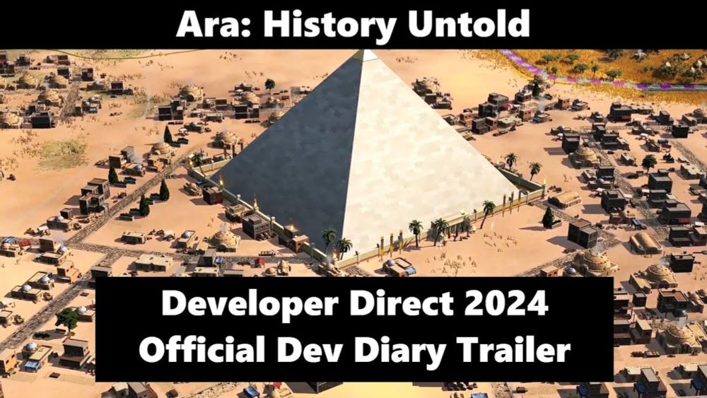 Ara: History Untold - Developer Direct 2024 - Official Dev Diary Trailer