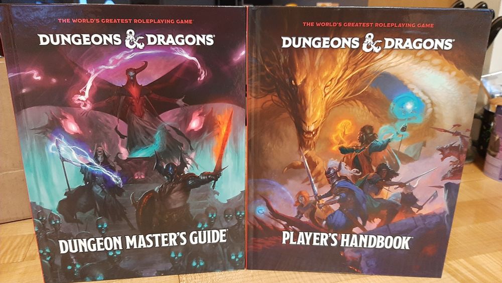 D&D 2024 Player's Handbook and Dungeon Master's Guide