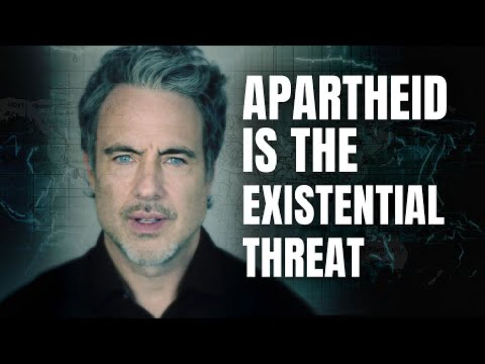 Apartheid Is The Existential Threat