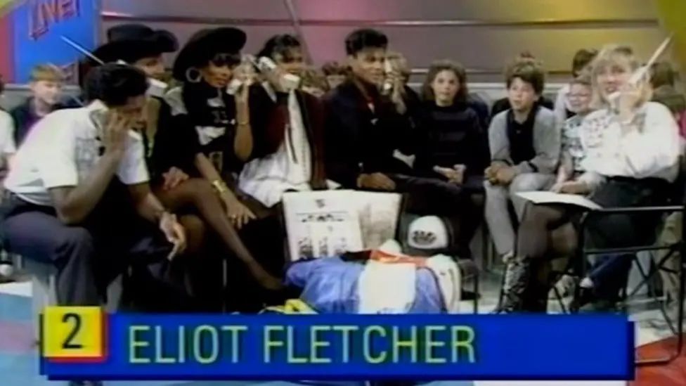 The band Five Star doing a TV phone in on Going Live