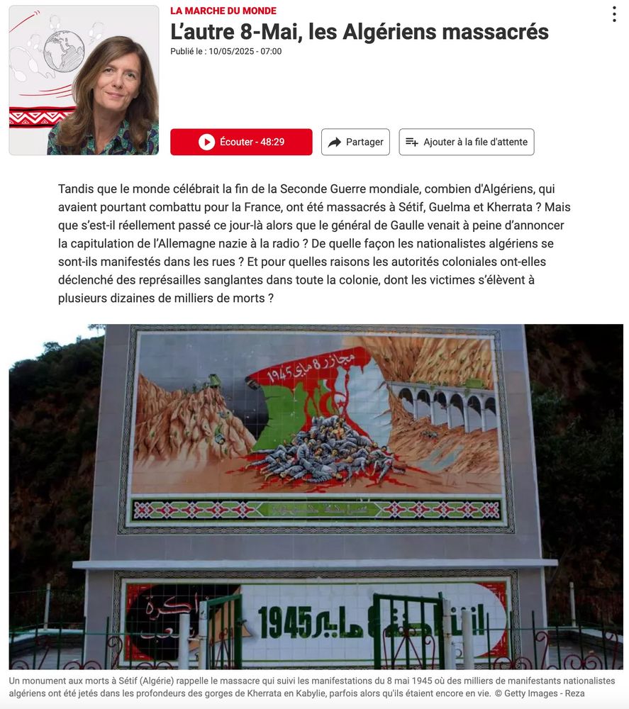 RFI, La marche du monde