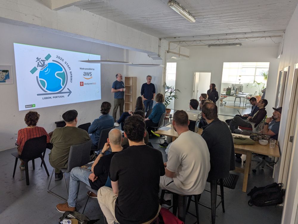 Matt Hanson and Olaf Veerman kicking off the STAPI sprint 2025