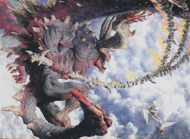 Art for the Magic: the Gathering card 'Defiler of Souls' from the set 'Alara Reborn' by the artist 'Paul Bonner'
